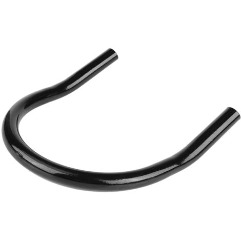 Support de selle arrière courbé pour moto 230mm, accessoire DIY pour cadre et boucle de fixation.