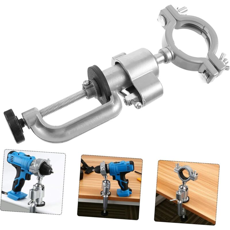 Support De Serrage Détabli En Alliage Daluminium Pour Perceuse Électrique