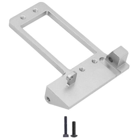 Support de servo BAT pour essieu avant de voiture RC Crawler 1/10 F9 DIY argent--