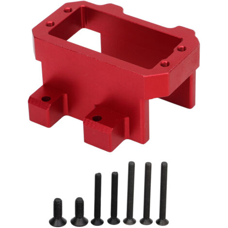 Support de Servo en Alliage d'Aluminium pour Véhicule Télécommandé 1/8 4WD - Rouge