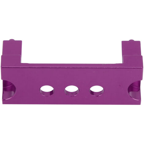 Support de Servo en Métal Violet pour WLtoys 144001, Fixation Précise pour Servomoteur 1/14
