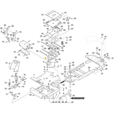 SUPPORT DE SIÈGE COLON PCH VNN C/SUSP PARALL ORIGINAL STIGA - 387785277/0