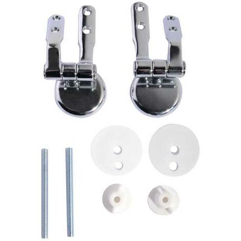 Support de siège WC en bois, lot de 2
