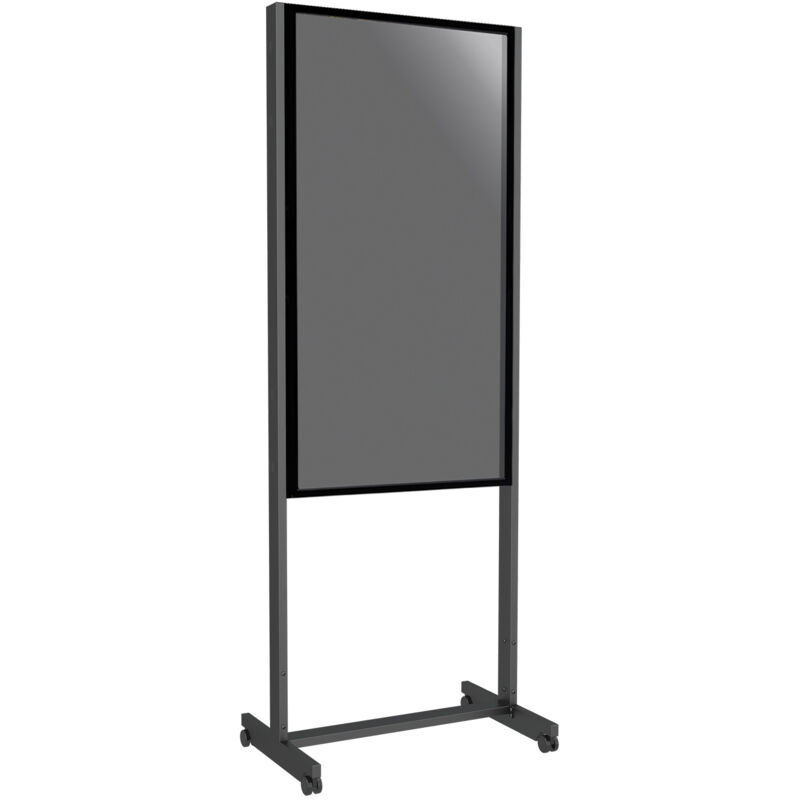 Kimex - Support de sol sur roulettes pour écran samsung OM55N-D