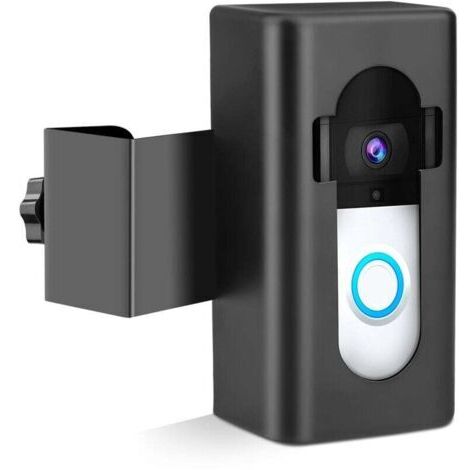 Support de sonnette vidéo antivol compatible avec la sonnette vidéo Ring/Blink 1/2/3/3 Plus/4/Pro/2021 (version 2020), support de montage réglable sans perçage, accessoires de support de cale pour la