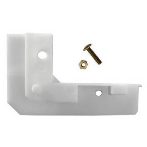 Support de soupape 2pcs avec vis rondelle galvanisée sara-eco