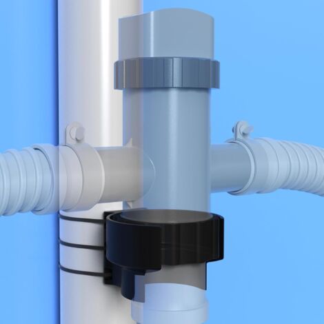 Support de soupape à piston pour piscine, accessoires de piscine compatibles avec les marques Intex, Bestwy, Funsicl et Colema.