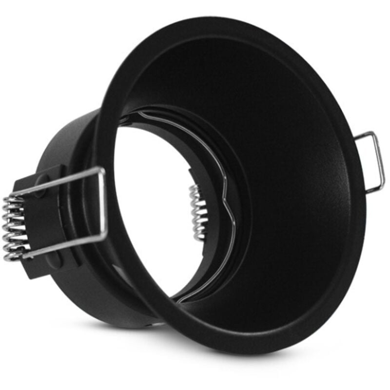 Vision-el - Support de spot rond orientable bbc basse luminance Ø82mm noir Miidex Lighting® noir