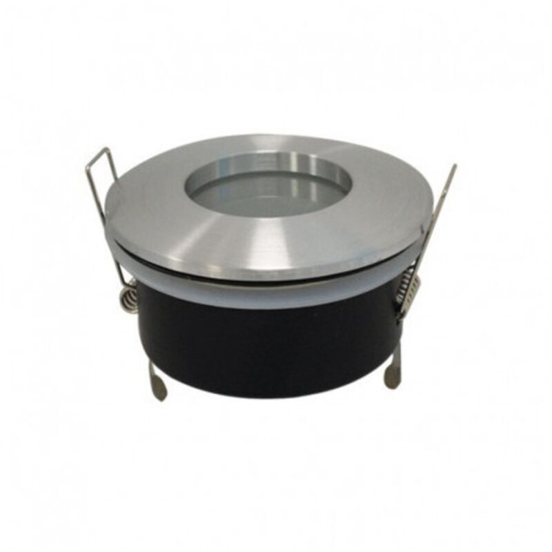 VISION EL Support De Spot Bbc Rond Etanche Aluminium &Oslash;82 X 59 Mm Ip65