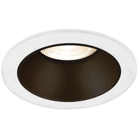 Support de spot Beta R1 rond blanc/noir MR16 GU10/GU5.3