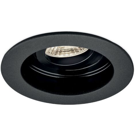 Support de spot Beta R3 rond noir MR16 GU10/GU5.3