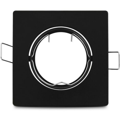 Support de spot carré orientable noir 85 MM Miidex Lighting®