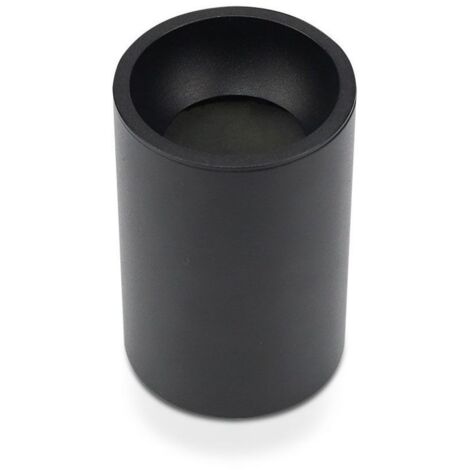 Support de spot de plafond LED rond V-TAC GU10 corps noir