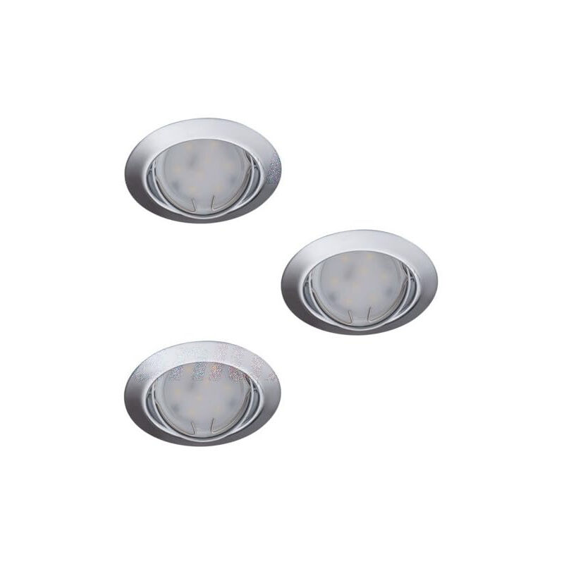 Support spot led encastrable 3X10W intérieur GU5.3/GU10 ÂŒ€82MM - blanc chaud 3000K 23847 - Kanlux