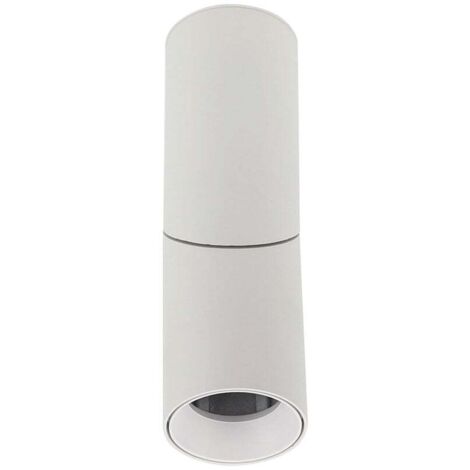 Support de spot LED V-TAC pour montage au plafond GU10, corps blanc