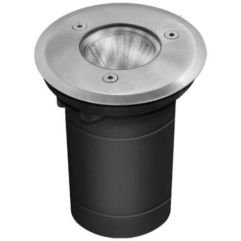 Support de spot sol GU10 encastrable rond