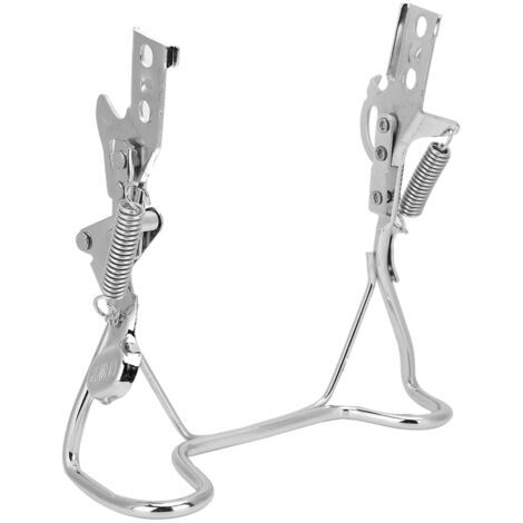 Support de stationnement pour vélo électrique, pied arrière double avec support stable pour parking
