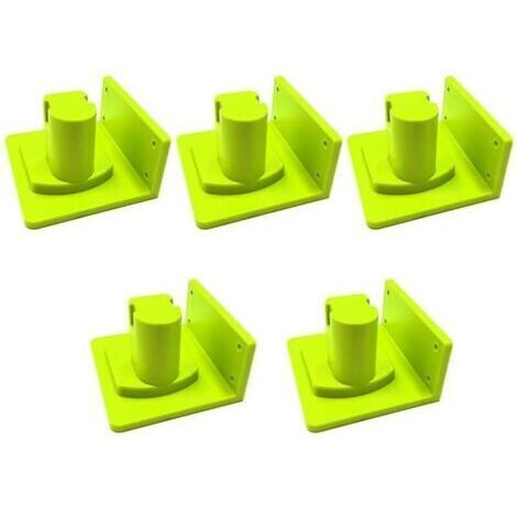 Support de stockage de machine à montage mural 5pcs pour outil de batterie Ryobi 18v One +