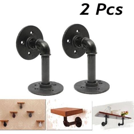 Support de support de support de tuyau d'eau 2 pièces, noir 158cm simple et 1015