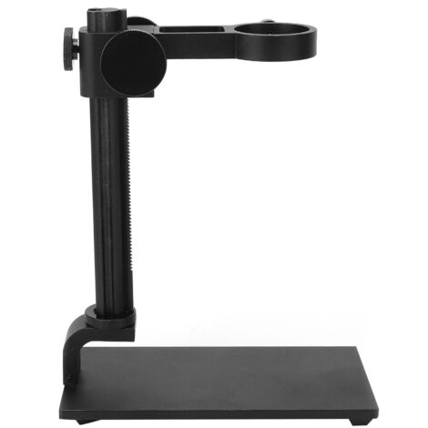 Support de support réglable en alliage d'aluminium, support de Microscope électronique numérique, accessoire noir