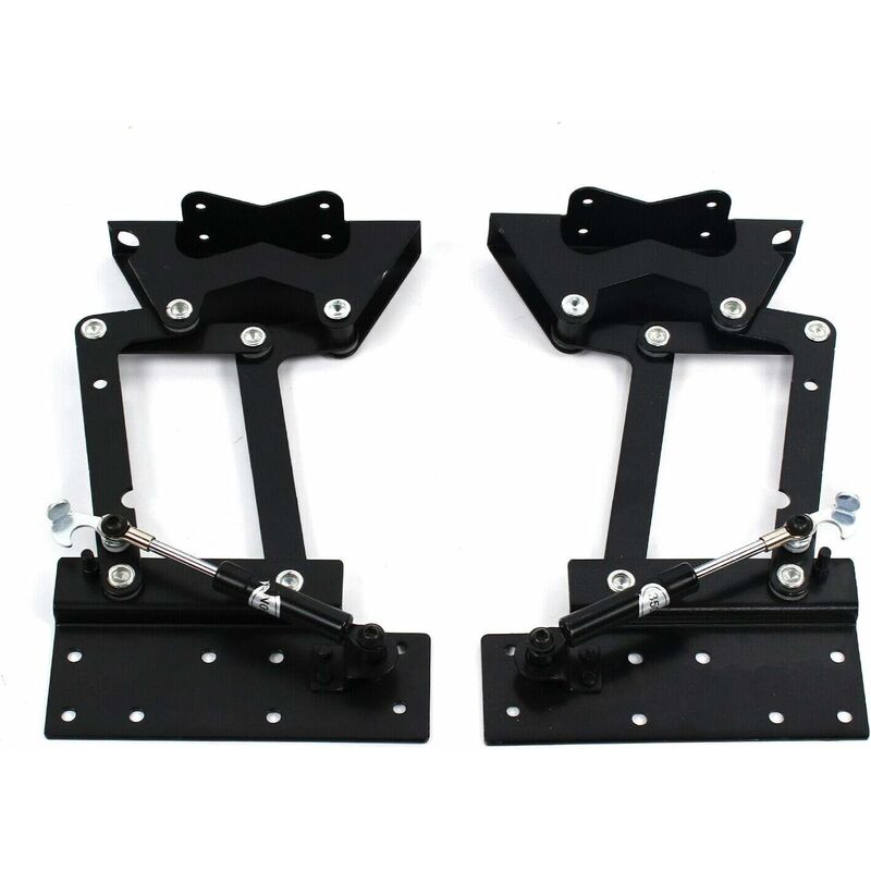 Gojoy - 1 paires de table basse pliante à plateau relevable, mécanisme de meubles de cadre de levage de table à thé basse raccord matériel de