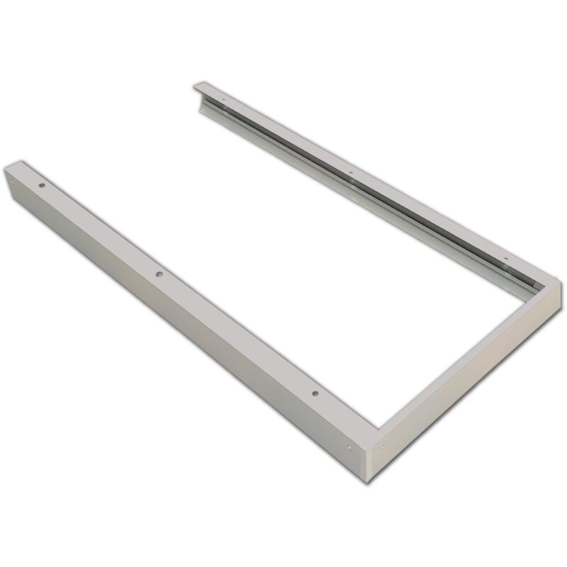 Support de surface en Aluminium pour Panneau led 120x60cm Lot de 1 u.
