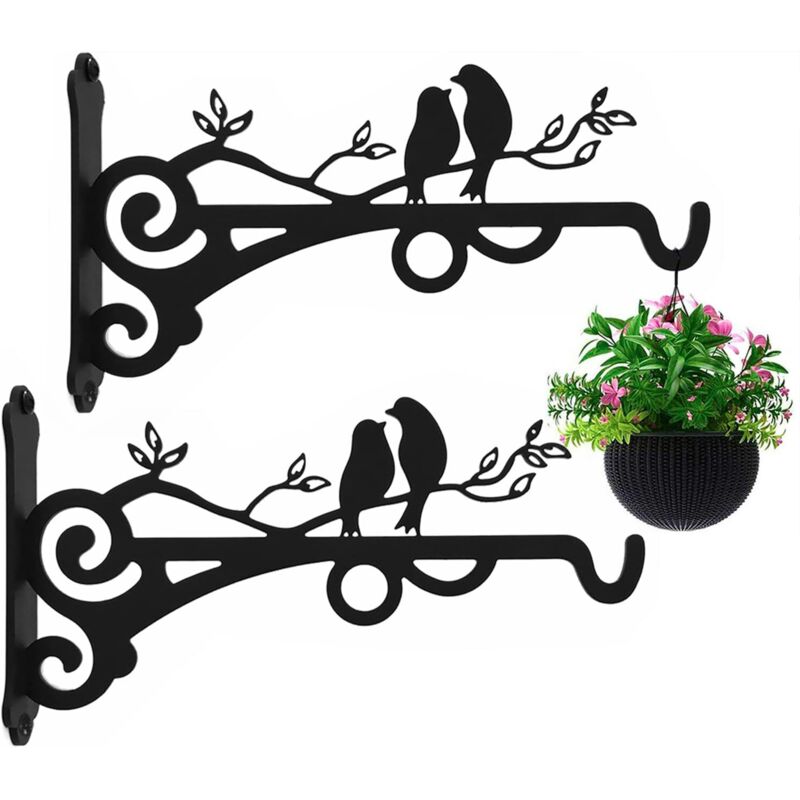 Support de suspension multifonctionnel pour plantes d'extérieur et d'intérieur, crochet robuste en acier massif, crochet mural pour lanterne, lampe