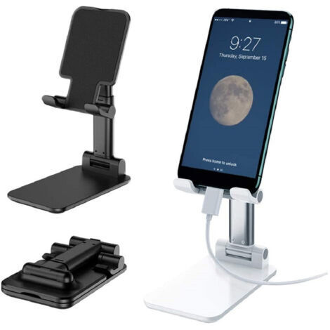 Support De Table Pliant Pour Téléphones Portables Tablette Jusqu'à 11" Réglable Game Studio