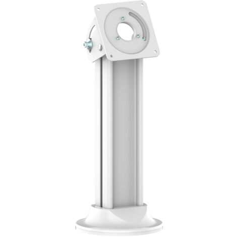 Support de table pour tablette, à visser, 30 cm, Blanc