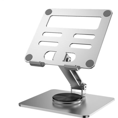 Support de Tablette de Bureau Réglable,Support de Table Support de Tablette Réglable,Support de Tablette pour Bureau - Support de Moniteur Portable Rotatif à 360 degrés, Support de Tablette