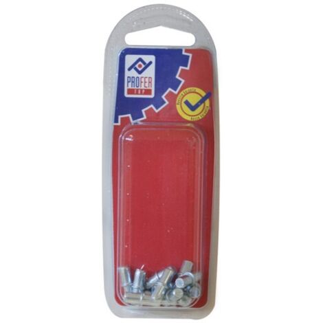 SUPPORT DE TABLETTE ZINGUÉ B 12 PCS - 5X16 MM