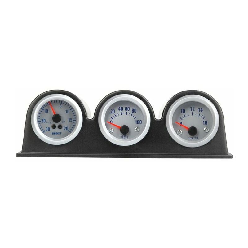 Support De Tasse De Support De Dosette De Compteur De Jauge De Voiture Triple Trois Automatique 2 '52 Mm
