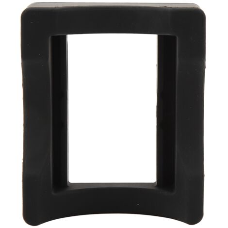 Support de tasse en silicone antidérapant avec fente intégrée pour bouteille - Décoration artisanale noire