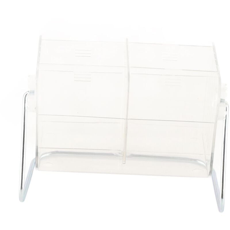 Jeffergarden - Support de télécommande en plastique transparent organisateur de bureau étui de téléphone portable Transparent lunettes divers bote de