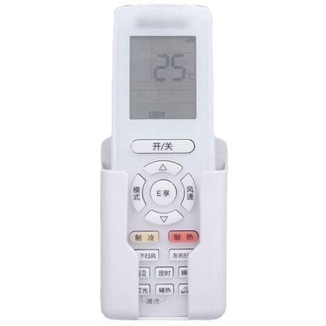Support de télécommande mural pour boîte de rangement pour télécommande, blanc