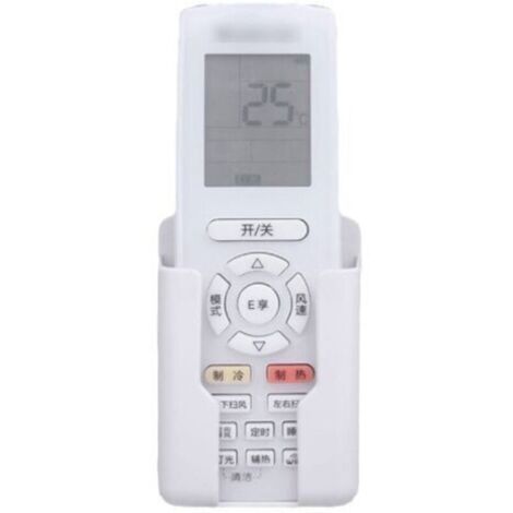 Support de télécommande mural pour boîte de rangement pour télécommande, blanc-Crezuo