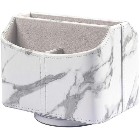 Support de télécommande rotatif en cuir, gain de place, pour téléphone portable.