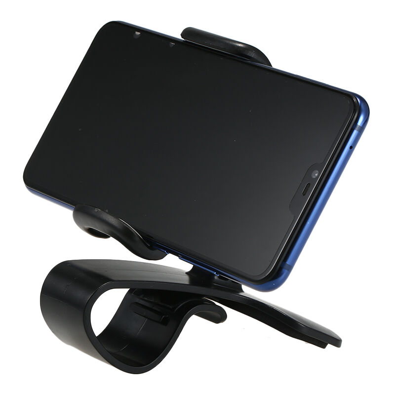 Support De Telephone A Rotation A 360 Degres Support De Support De Clip De Montage De Tableau De Bord De Voiture Reglable Universel