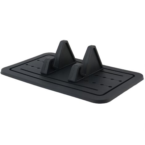 Support de téléphone de voiture, support de téléphone portable, tapis de tableau de bord, support de téléphone en silicone, support GPS de véhicule pour tous les smartphones