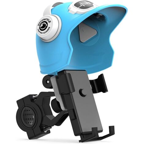 Support de téléphone étanche pour vélo/moto, visière de casque, stable