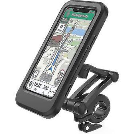 Support de téléphone étanche pour vélo, rotation à 360°, moto