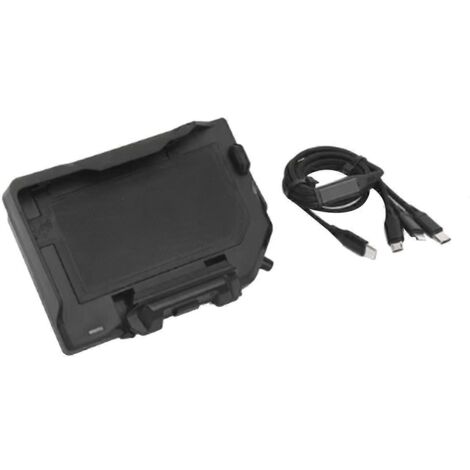 Support de téléphone GPS de chargement sans fil pour moto, support de navigation