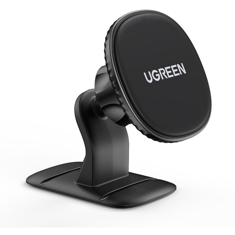 Ugreen - Support de téléphone magnétique autocollant pour tableau de bord, noir