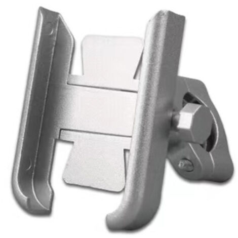 Support de téléphone portable et GPS pour guidon de moto Vespa LX LXV Sprint GTS GTV 50 150 250 300 300ie, argent.