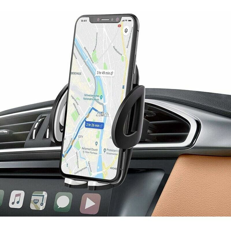 Support de téléphone portable pour le porte-téléphone portable de la voiture Car 2 Saint-Backet Smartphone Support Smartphone Protection avec 2