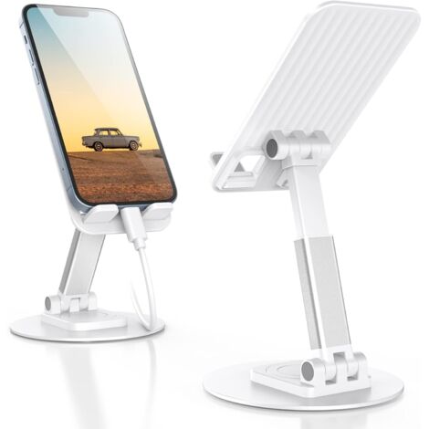 Support de téléphone pour bureau - Klearlook Support de tablette pliable en aluminium pour téléphone
