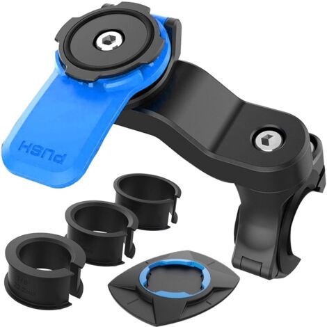 Support de téléphone pour guidon de moto avec amortisseur et étui de protection MAG.