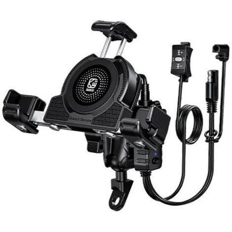 Support de téléphone pour moto, support de rétroviseur, base ---