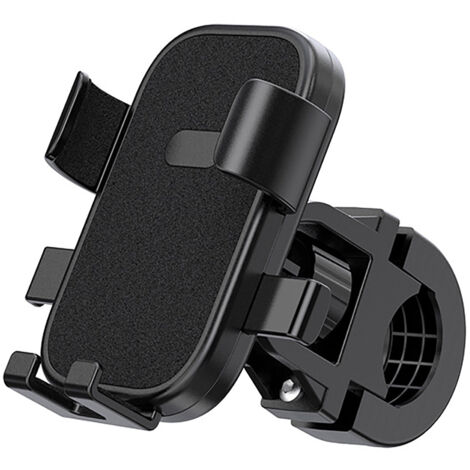 Support de téléphone pour vélo, fixation stable en plastique pour guidon de vélo électrique, voiture ou moto