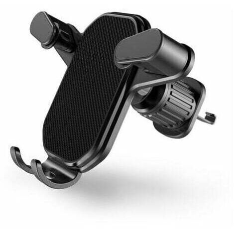 Support de téléphone pour voiture, ce support se fixe solidement à la grille d'aération et son support rotatif à 360° convient aux iPhone 14 et 13, Samsung, Xiaomi, etc.